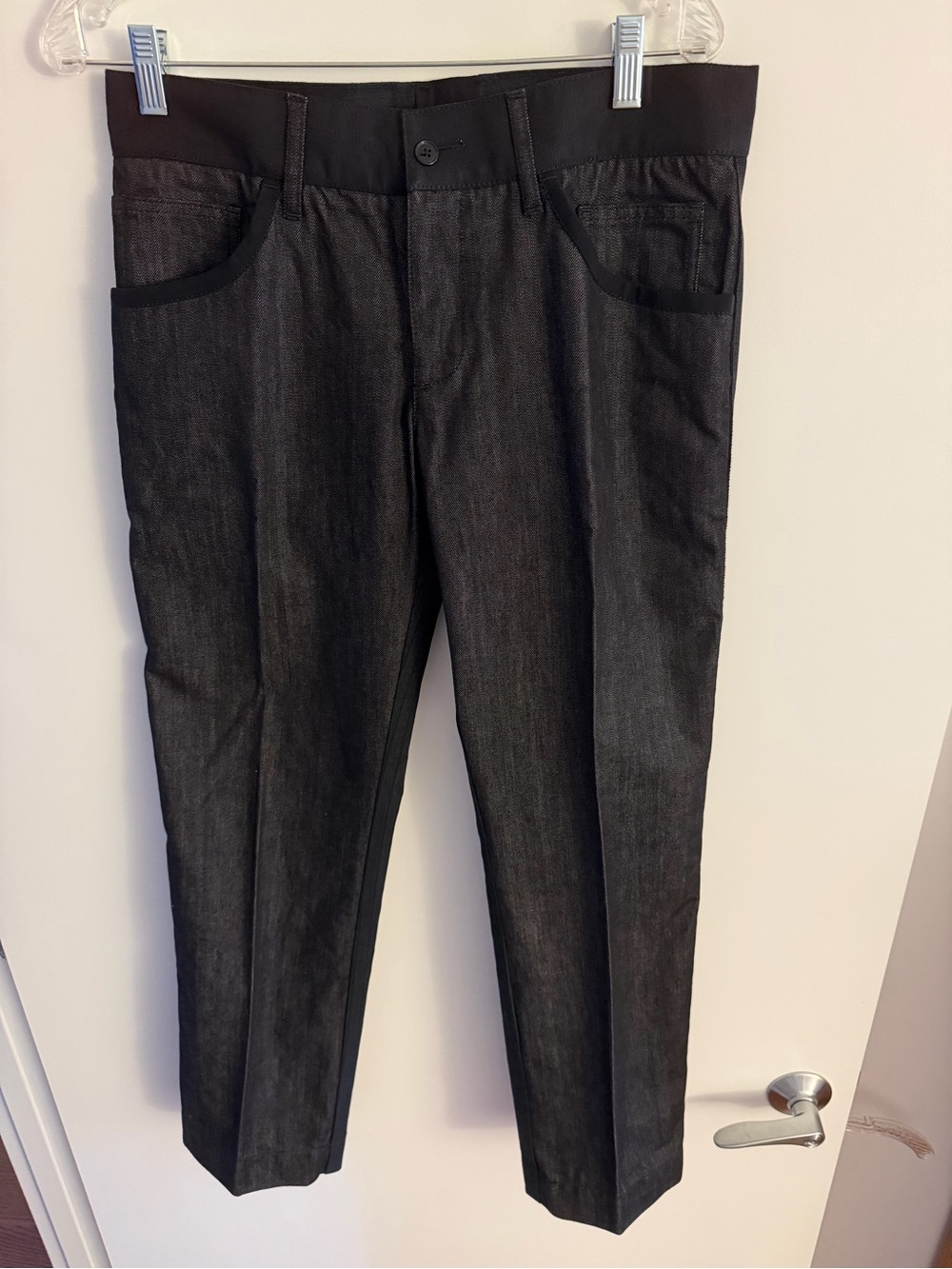 Dolce & Gabbana Black Slim Tapered Pants